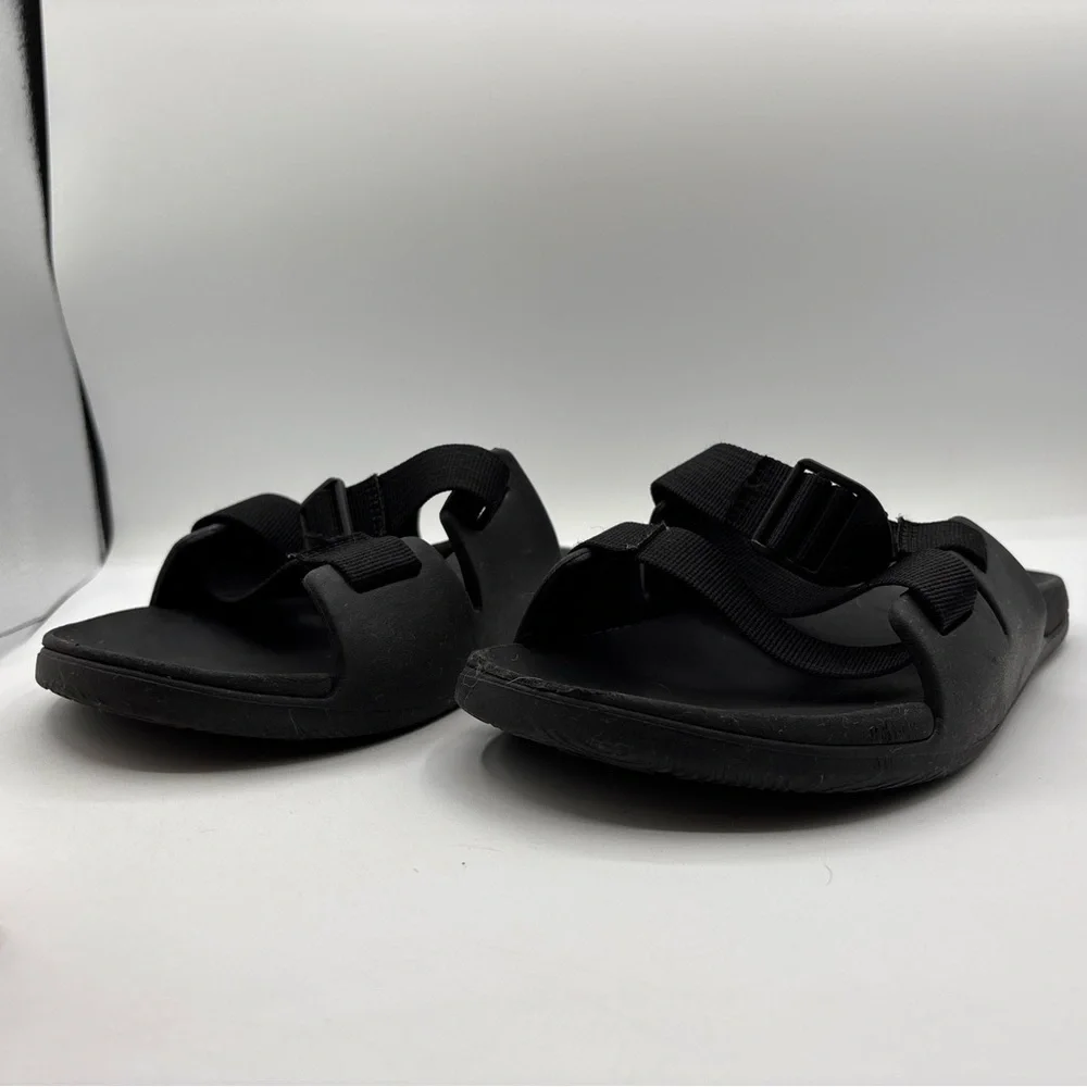Chaco Chilllos Slide Sandals Black Men’s Size 12 Lightweight Comfort JCH107089